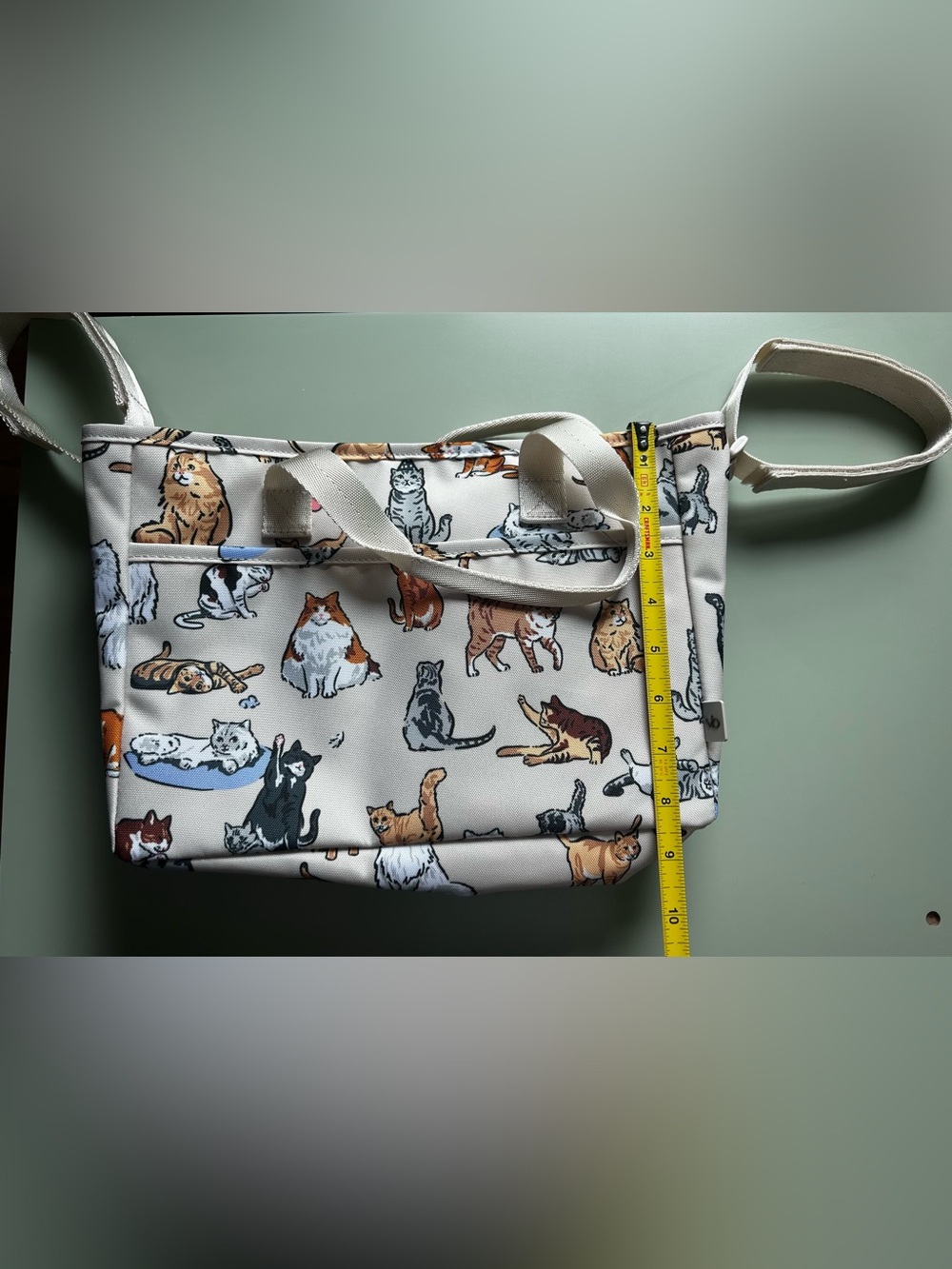 Vera Bradley Outlet Lighten Up Everything Organizer Tote - A Cat’s Life Print - Picture 10 of 10
